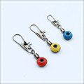 30 pcs lot Sea Fishing Space Beans Fish Float Connector Rolling Swivel stainless steel pins Fishing