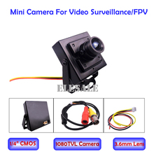1/4″ 3.6mm 1080TVL CMOS Mini Camera For Home Security Micro CCTV Surveillance Camera FPV Quadcopter Drone Aerial Photo