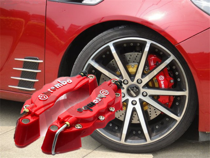 Red Blue Black Yellow New Front Rear 3D Brembo Dis...