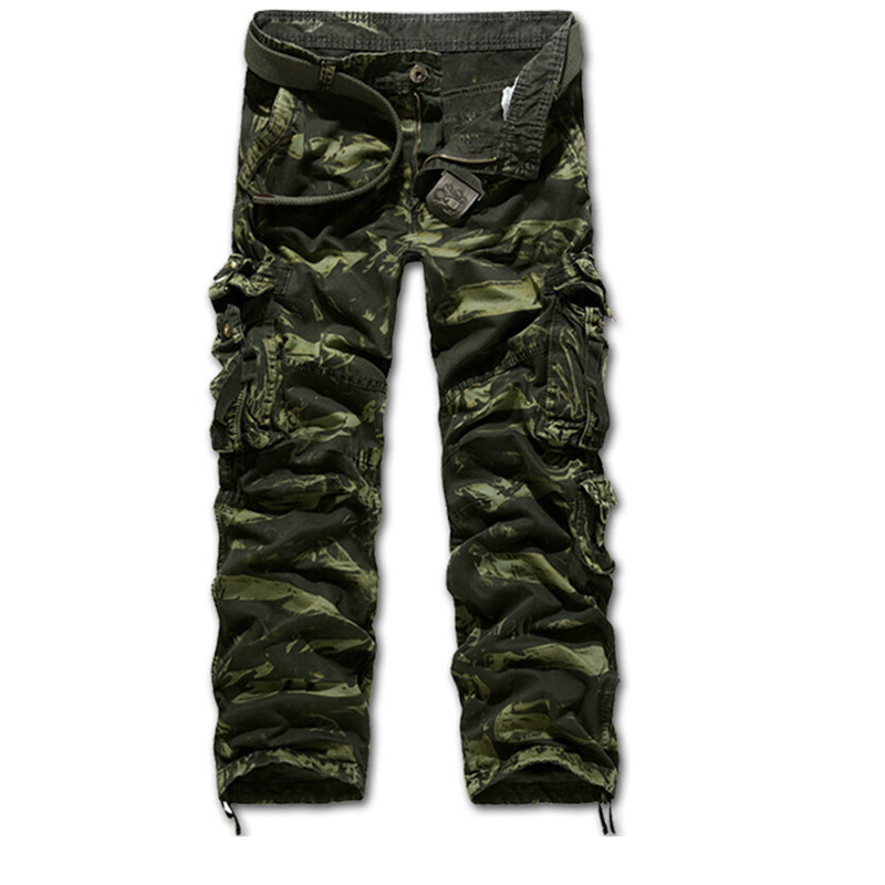 plus size camouflage cargo pants