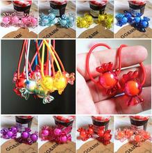New Arrival styling tools Fantasy Rainbow Candy Hair ring accessories make you Beautiful used by women young girl and children
