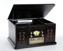 Antique cd player antique radio-gramophone old fashioned gramophone lp vinyl player old radio