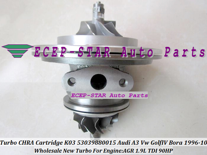 Turbo    K03 53039880015 454159-0001  Audi A3 ;   IV  1996-2010 AGR 1.9L TDI 90 .  .