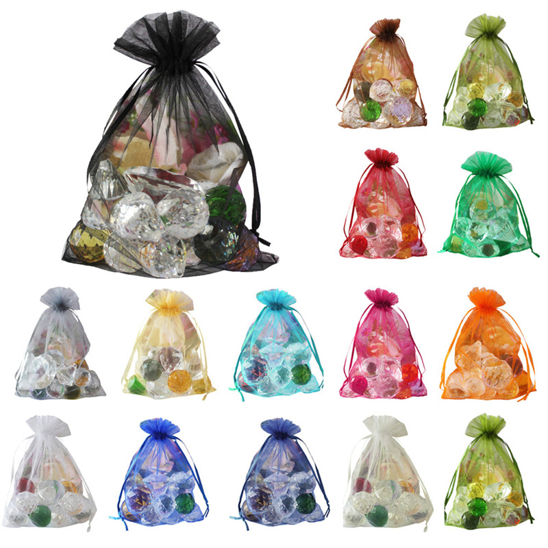 Home decor Wedding Party Favor Decoration Gift Candy Bags Sheer ...