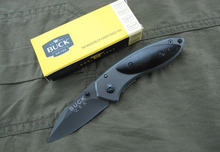 Buck bolsillo plegable del cuchillo X11 440C 55HRC de la lámina acero + mango de madera para acampar caza EDC de calidad superior envío gratis