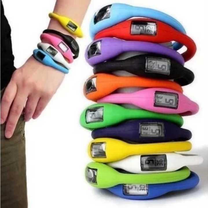 Retail wholesale Hot Arrival anion silicone waterproof sports digital wrist watch gift for fashion men women
