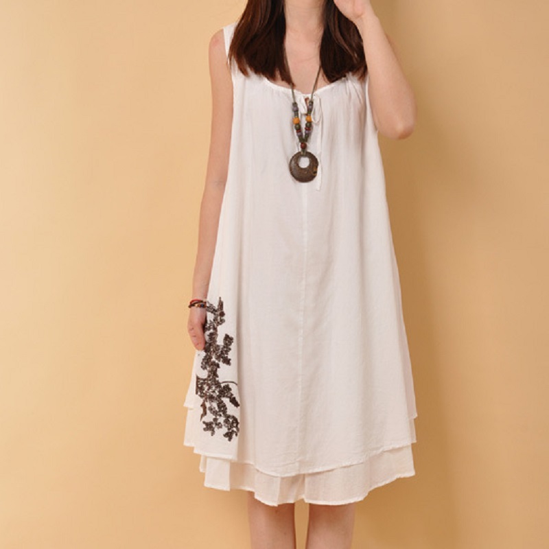 2016 summer font b maternity b font dresses cotton and linen dresses pregnant dresses large plus