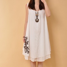2016 summer font b maternity b font dresses cotton and linen dresses pregnant dresses large plus