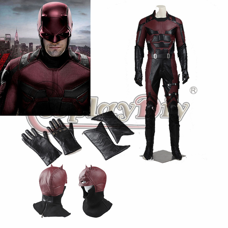 Aliexpress.com : Buy 2016 Movie Daredevil Cosplay Costume Adult Men