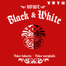 Game of thrones house of black and white valar morghulis doharis Gildan t-shirt 180gsm 100% ringspun cotton free shipping