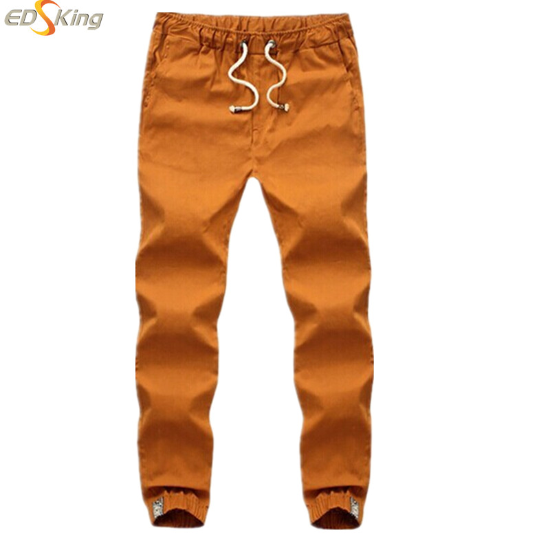 orange sweatpants mens