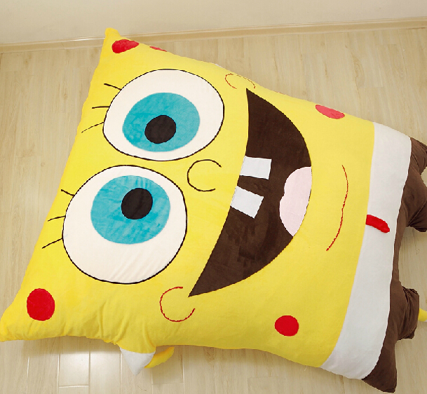 giant plush cartoon bed