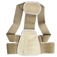 High Quality 1 PCS Adult Adjustable Shoulder Support Belt Flexible Posture Back Belt Correct Rectify Posture