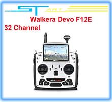 2pcs/lot 2014 Walkera Devo F12E FPV Transmitter Build-in 32 Channel Telemetry Radio for H500 X350 pro X800 RC Drone qua boy gift