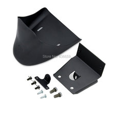 Vivid Black Front Spoiler Chin Fairing For Harley Sportster XL883 XL1200 2004 2015