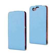 Genuine Leather Magnetic Vertical Flip Case For Sony Xperia Z1 mini leather case Compact M51w Up