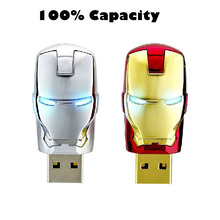 Cartoon Iron man pendrive usb flash drive 4GB 8GB 16GB 32GB 64GB pen drive Marvel USB 2.0 U disk memory stick usb stick