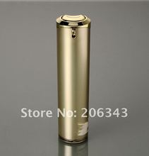 40ML gold acrylic cone-shape press pump lotion bottle, cosmetic bottle