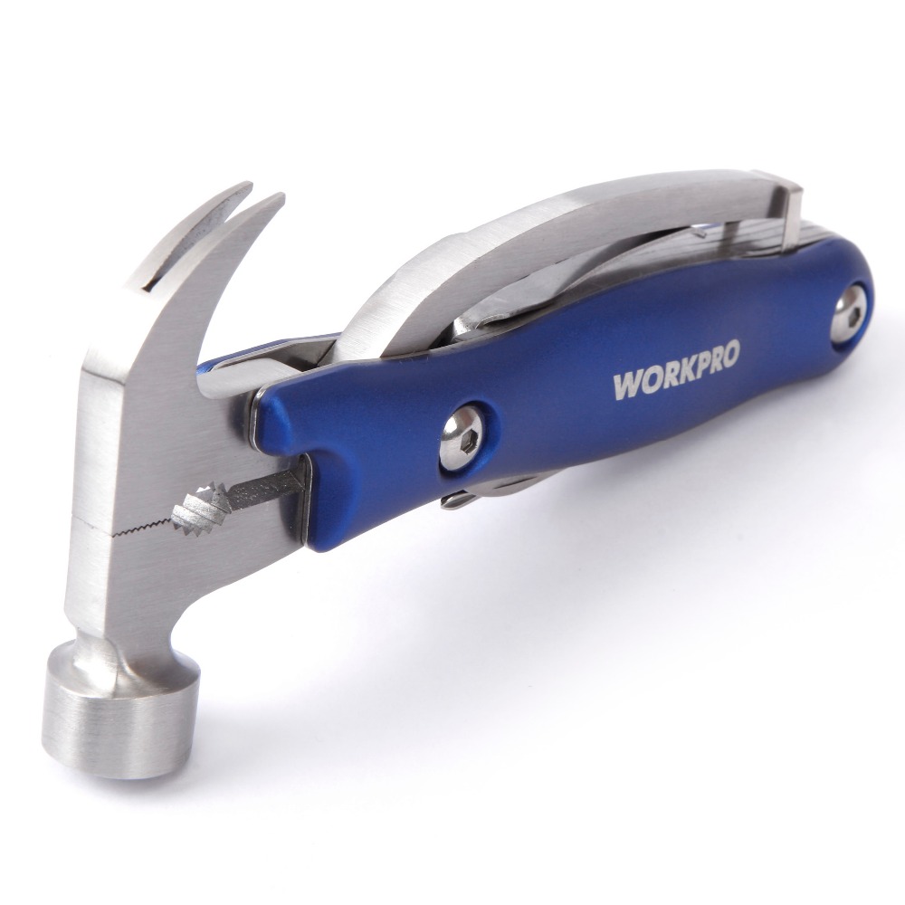 12 in 1 Multifunctional Tools Hammer with Knife Plier Saw File