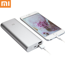 100 Original Xiaomi Power Bank 16000mAh Backup External Battery Pack With Dual USB For iPhone 6