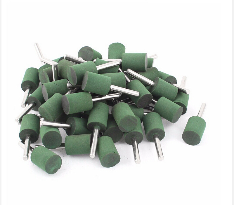 6mm Shank 20mm Cylinder Head Rubber Grinding Mounted Point 20 Pcs Item specifics