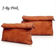 Ms. Clutch 2016 new designer fashion personality suede shoulder bag envelope bag casual curling retro style handbag gift bag