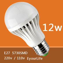 Eyourlife  E27 5730/2835SMD 5W 9W 12W 15W 18W 20W 30W LED Lamp 220V/110V Cold Warm White Light Bulb Led Spotlight Lamps