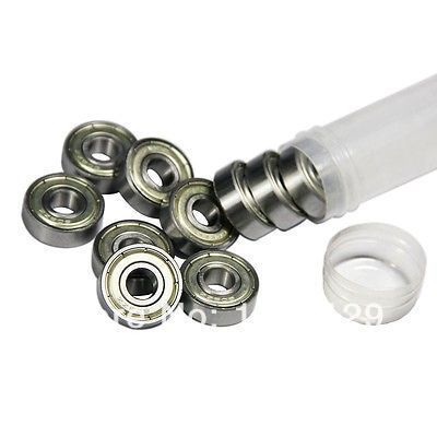 Geeetech 10PCS LOT 3D Printer Balls Bearing 608ZZ ID8mm OD22mm Thickness7 608 2Z 608Z Miniature Ball