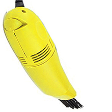 10 Pcs Wholesale Viskey Mini USB Computer Keyboard Cleaner, Yellow