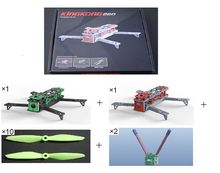 KingKong 260 260mm FPV Racer Quadcopter Frame Kit with 2 Frames Led