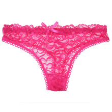 Fashion Hot Sexy Lace Women Underwear Girl Thongs G string V string Lady Panties Lingerie Underwear