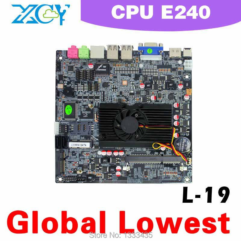 Купить xcy l-19 e240 мини-itx материнских плат, xcy e240 микро atx ...