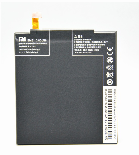 Xiaomi mi3   BM31 3050    xiaomi 3 m3 mi3    Batterij Bateria