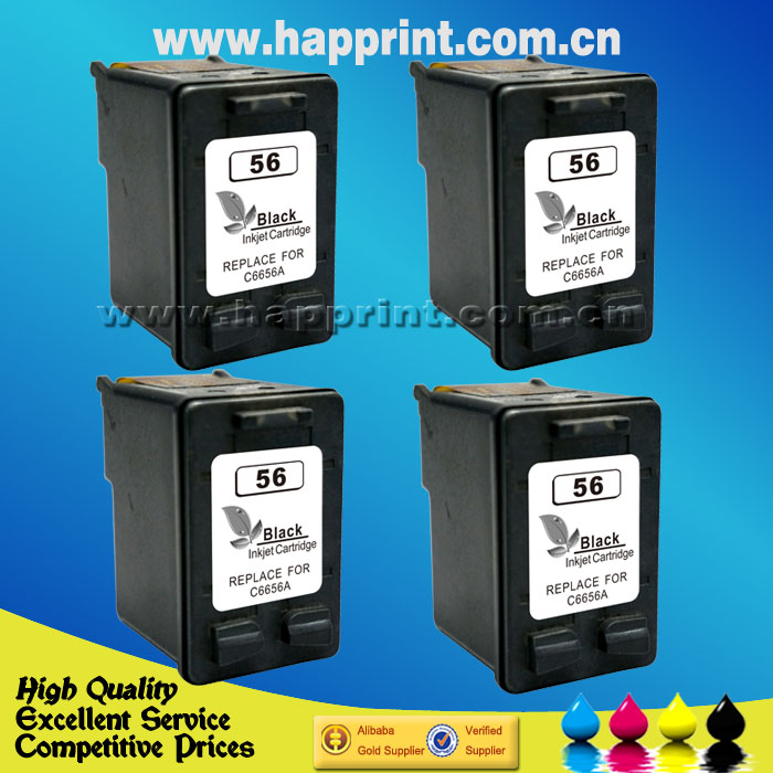 Refillable Inkjet Printer Ink Cartridge for HP 56 C6656A hp56 for HP PSC1110/1210/1350/2105/2108