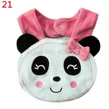 Infant Bibs NO. 21-40 Baby Bibs Burp Cloths Lunch Bibs Animals Cotton Waterproof Infant Bibs