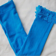 12 Colors Sweet Girl s Lace Velvet Leggings Ballet Bottom Leggings Hot