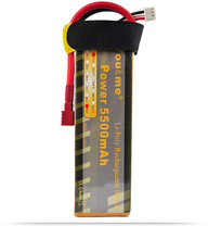 2pcs/lot You&me 7.4V 5500MAH 35C MAX 70C AKKU LiPo RC Battery For RC Helicopter quadcopter