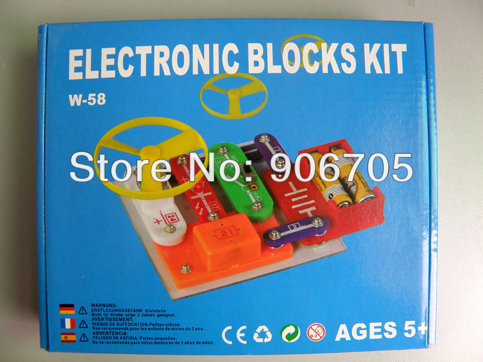 electronic blocks kit