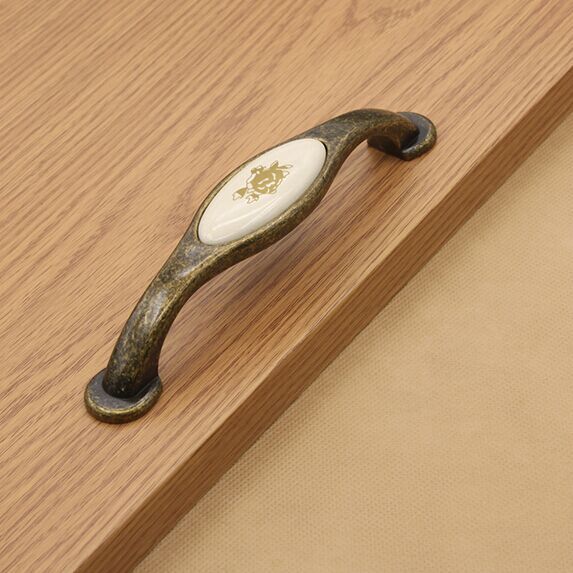 128mm ceramic kitchen cabinet handles bronze dresser pull antique 128mm ceramic kitchen cabinet handles bronze dresser pull antique