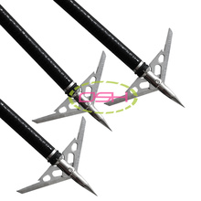 3pcs/lot Silver Archery Arrow Heads Broadheads Outdoor Hunting Fishing Arrow Head Bows and Arrows Set