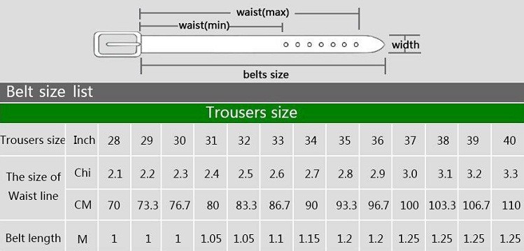 Mens belt sizing Click through to see size charts and conversion charts for all of Brooks Brothers' classic men's clothing, including shirts, ties, suits, pants, and more.