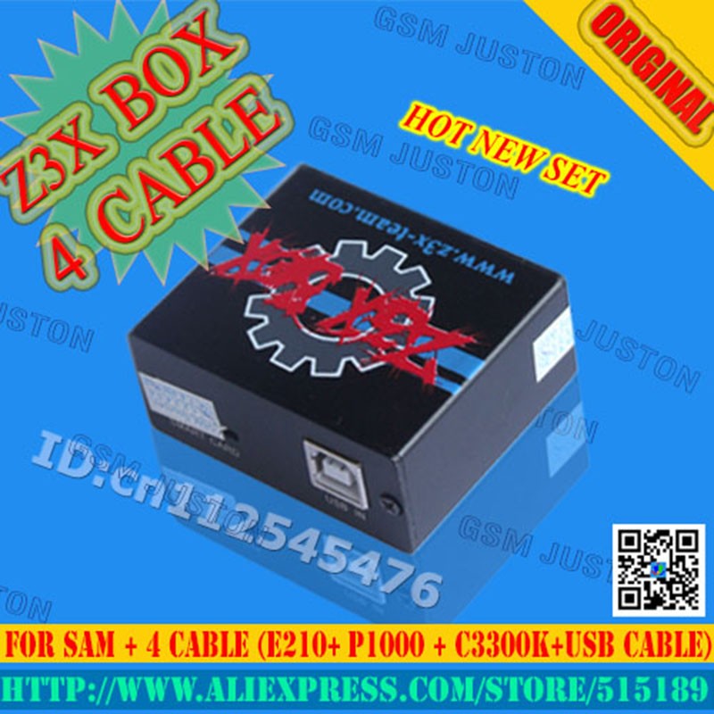 Z3X BOX-for SAM 4cable-gsm juston-B01