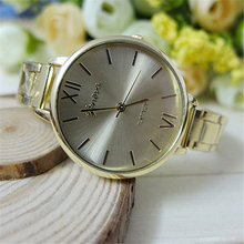 Fashion Elegant Wristwatches Men s Women s Geneva Alloy Thin Band Analog Quartz Dress Business Wrist