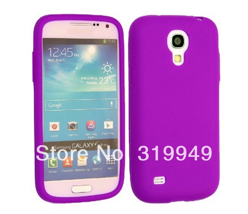 High Quality Soft Silicone Case Cover For Samsung Galaxy S4 Mini i9190 Free Shipping UPS DHL EMS HKPAM CPAM