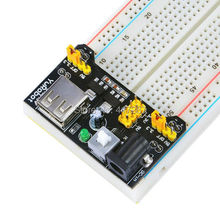 hot 3 3V 5V MB102 Breadboard power module MB 102 830points Prototype Bread board for arduino