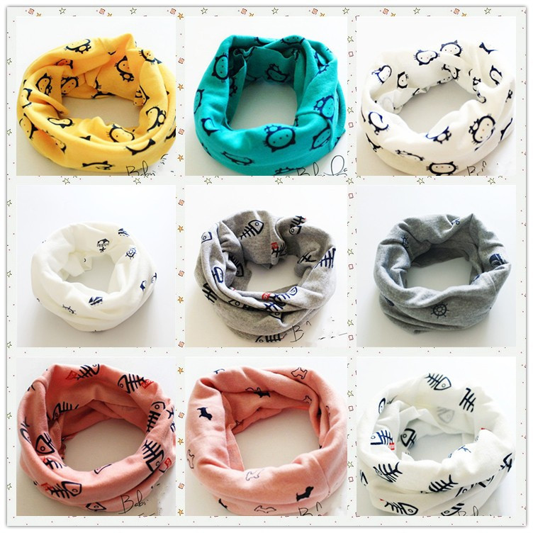 2015 NEW hot sale autumn Winter Baby scarf Kids warm bib Children collar cotton Boys and girls O ring child neckerchief FL02