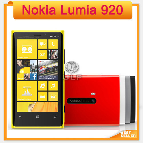   Nokia Lumia 920,  3 G / 4 G 920  ROM 32  8.7 mp GPS wi-fi Bluetooth
