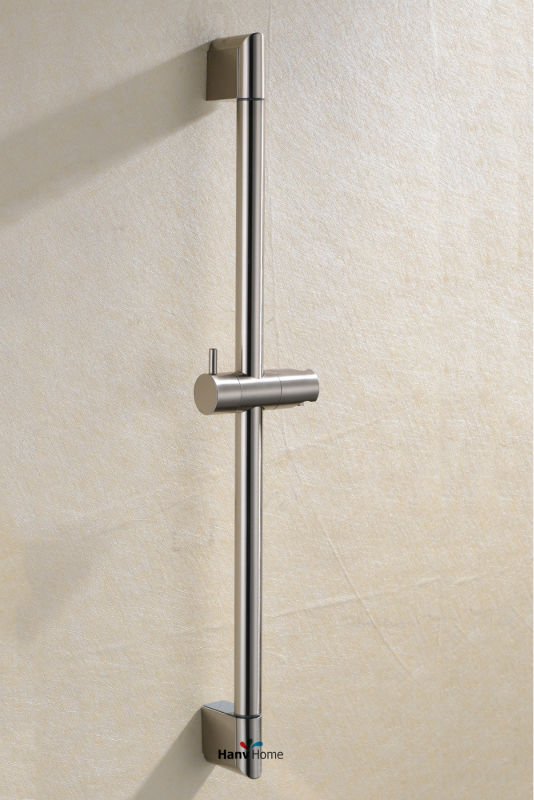 stainless steel & ABS brushed nickel new design sliding bar shower bar & shower head holder bathroom bar