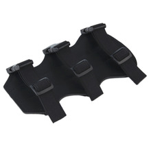Archery Bow Arm Guard Protection Forearm Safe 3 Strap Camo Leather New