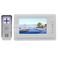 DIYSECUR 7 Wired Video Doorbell Intercom Home Security 700TVL Camera Fashionable Monitor New